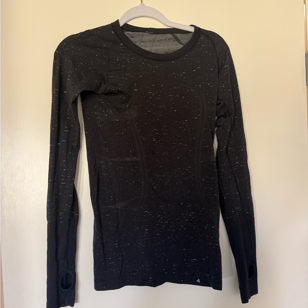 Black Speckled Lululemon Swiftly Tech